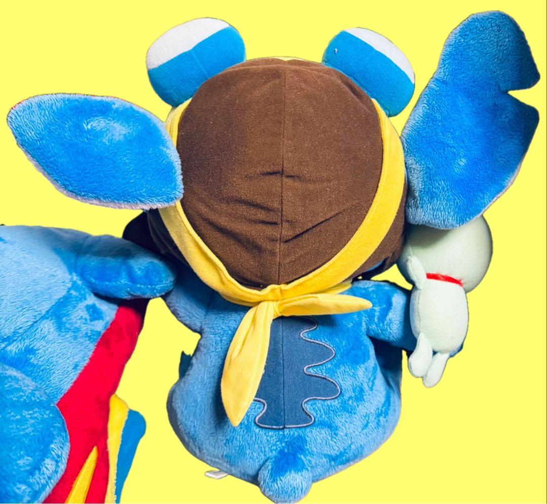 スティッチ ぬいぐるみ 飛行機 パイロット