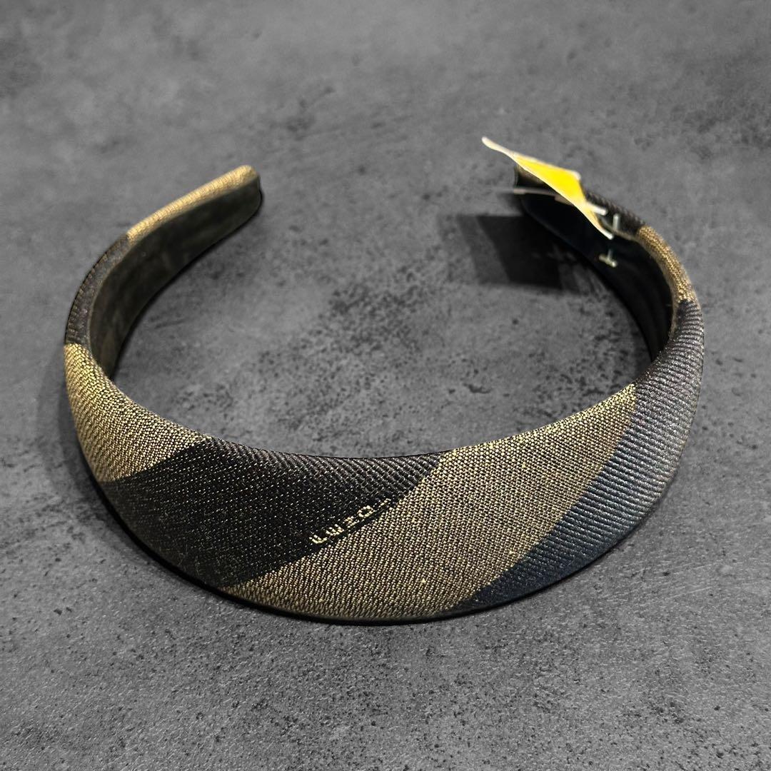 【未使用　タグ付】FENDI ペカン柄　カチューシャ　ヘアバンド