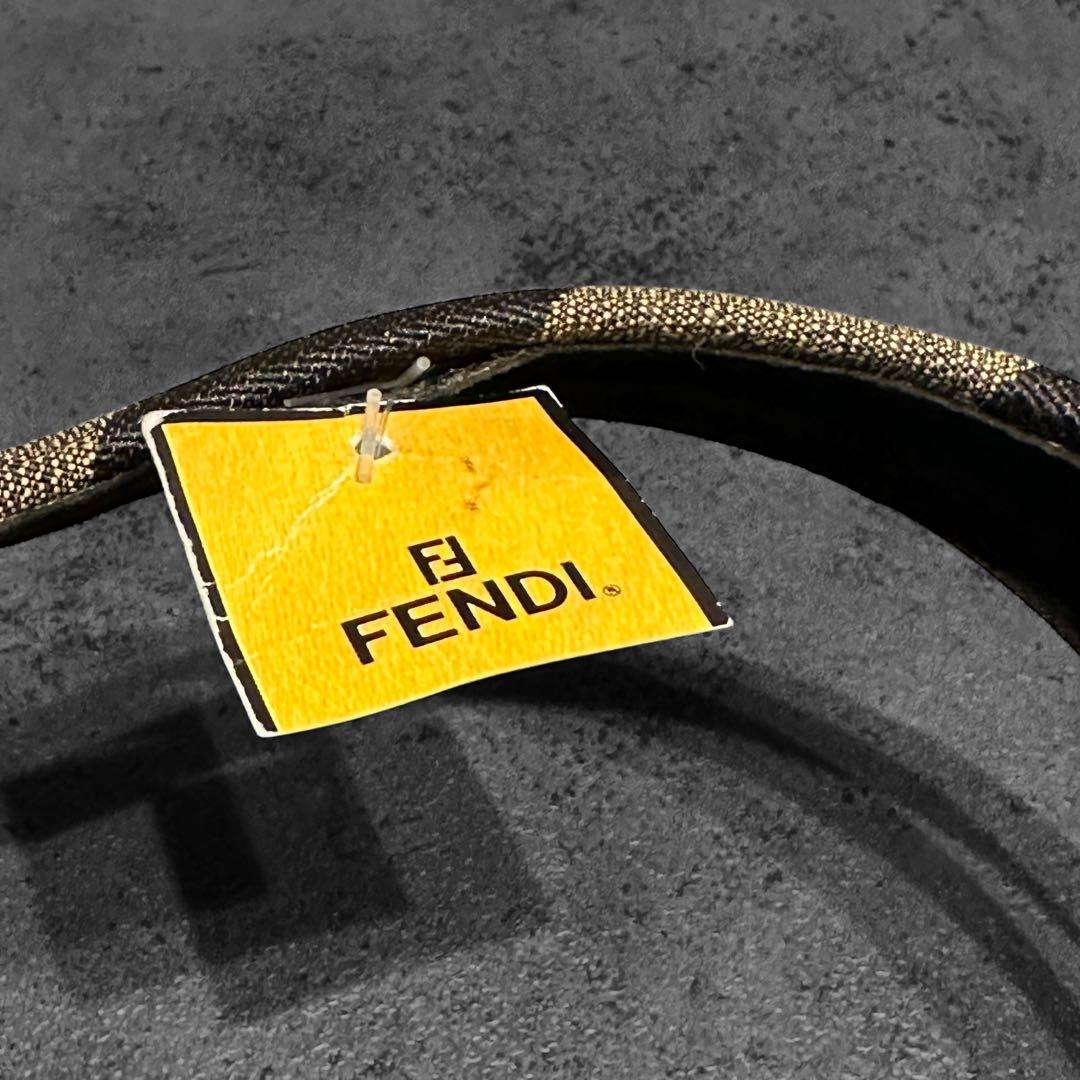 【未使用　タグ付】FENDI ペカン柄　カチューシャ　ヘアバンド