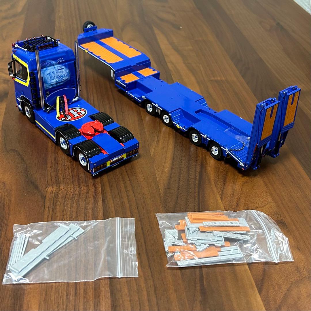 WSIスカニア 6×4セミホイールウェルローローダートレ1/50