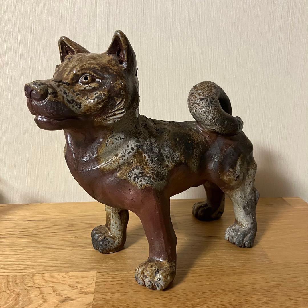 備前焼　犬　戌　縁起物　置物