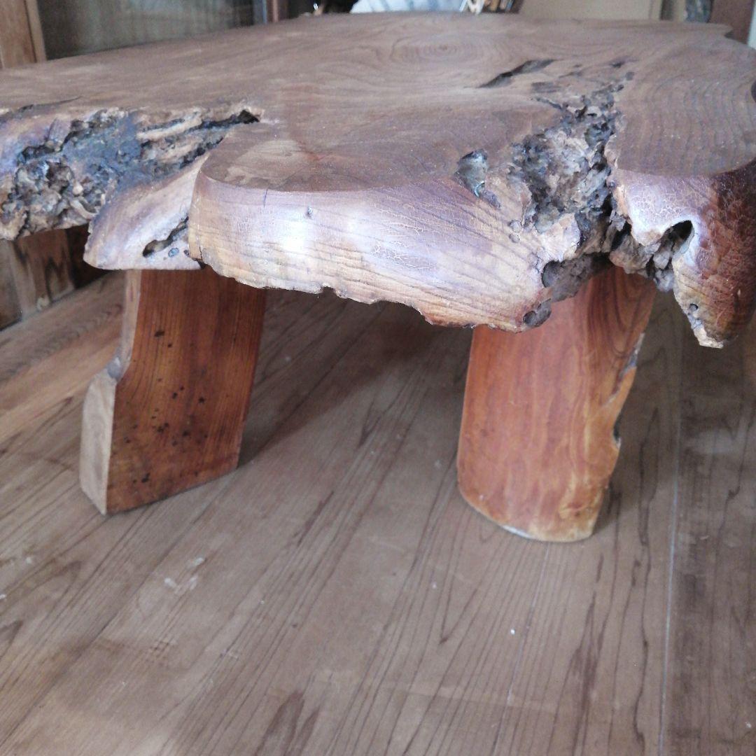 机　一枚板　アンティーク家具