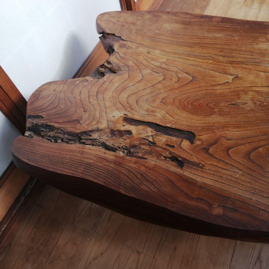 机　一枚板　アンティーク家具