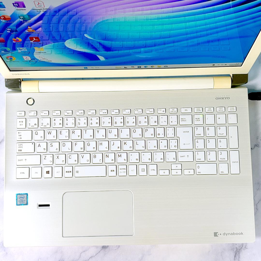 美品☆Corei7・16GB・SSD512・フルHD・ブルーレイ・ノートパソコン