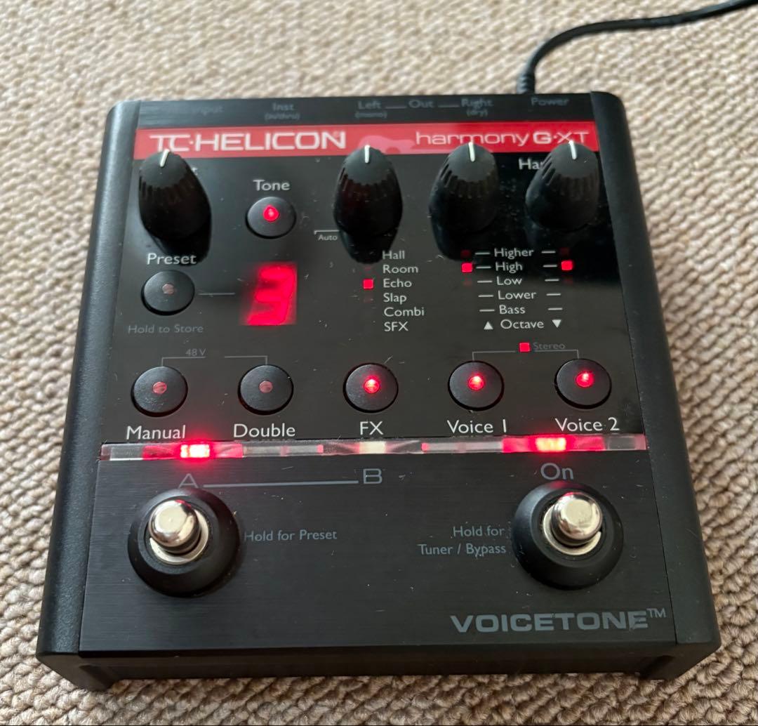 ギター TC-Helicon Voicetone Harmony-G XT
