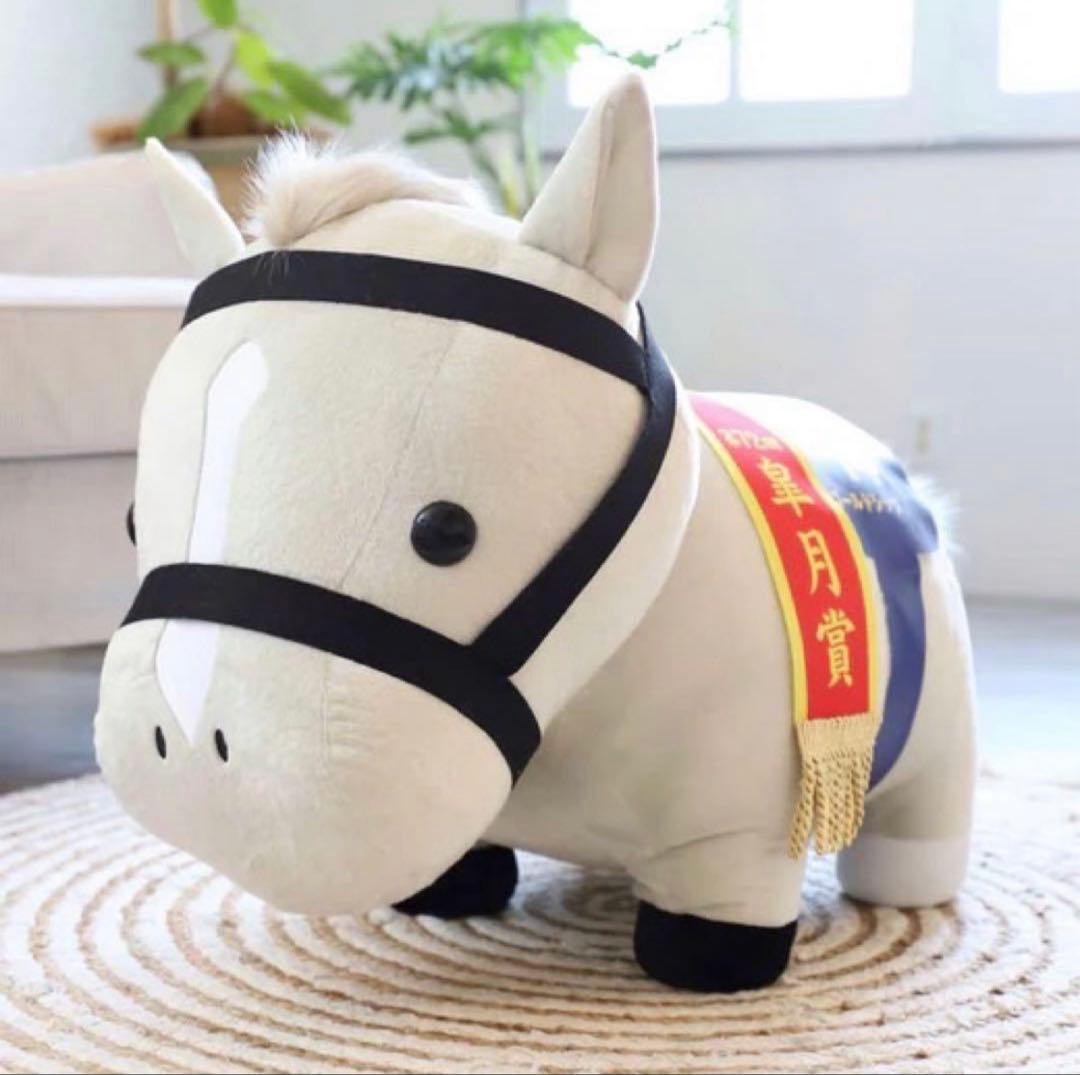 サラブレッドコレクション　MEGA BIGぬいぐるみ　ゴールドシップ