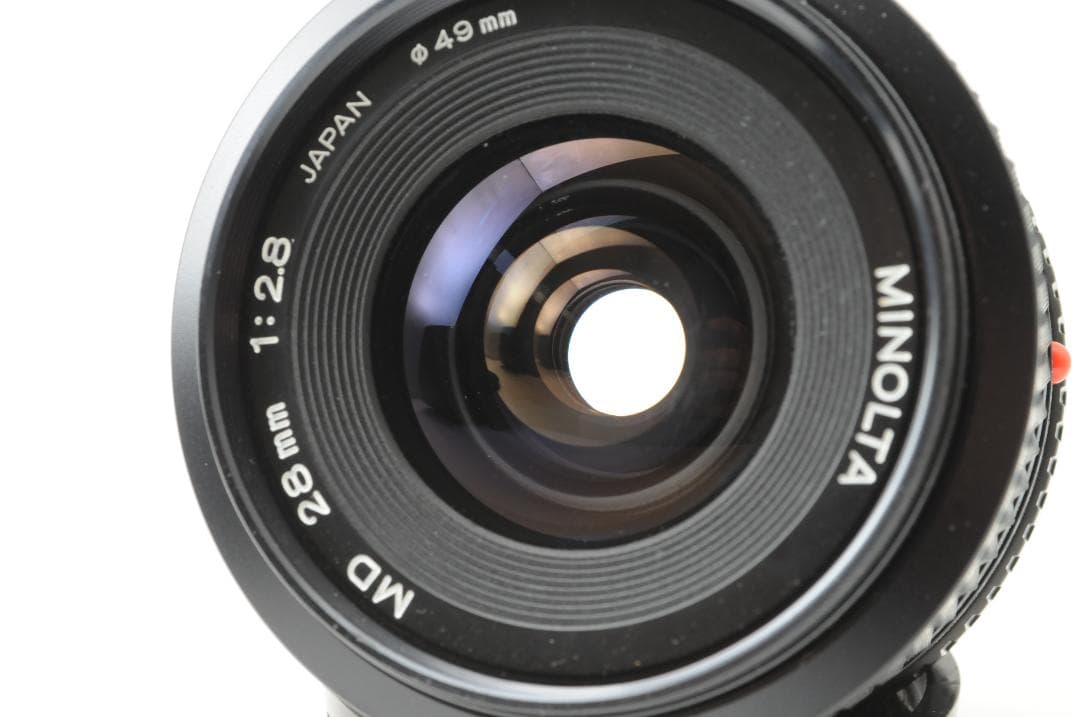 ★美品★MINOLTA ミノルタ MD 28mm F2.8 SR/MDマウント
