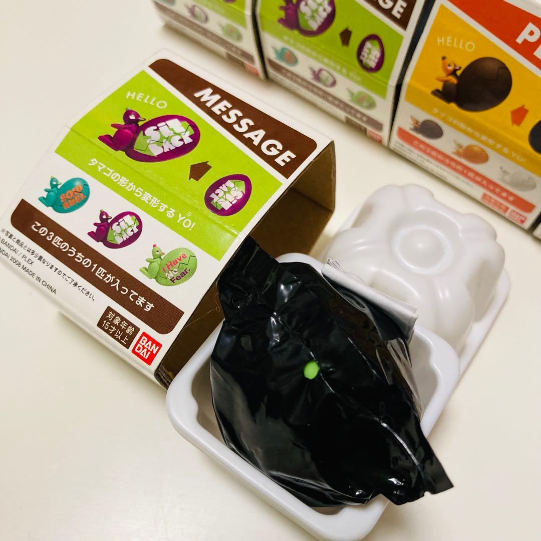 未開封品✳️タマゴラス『リス 卵型フィギュア 5個セット(プレーン＆メッセージ)』