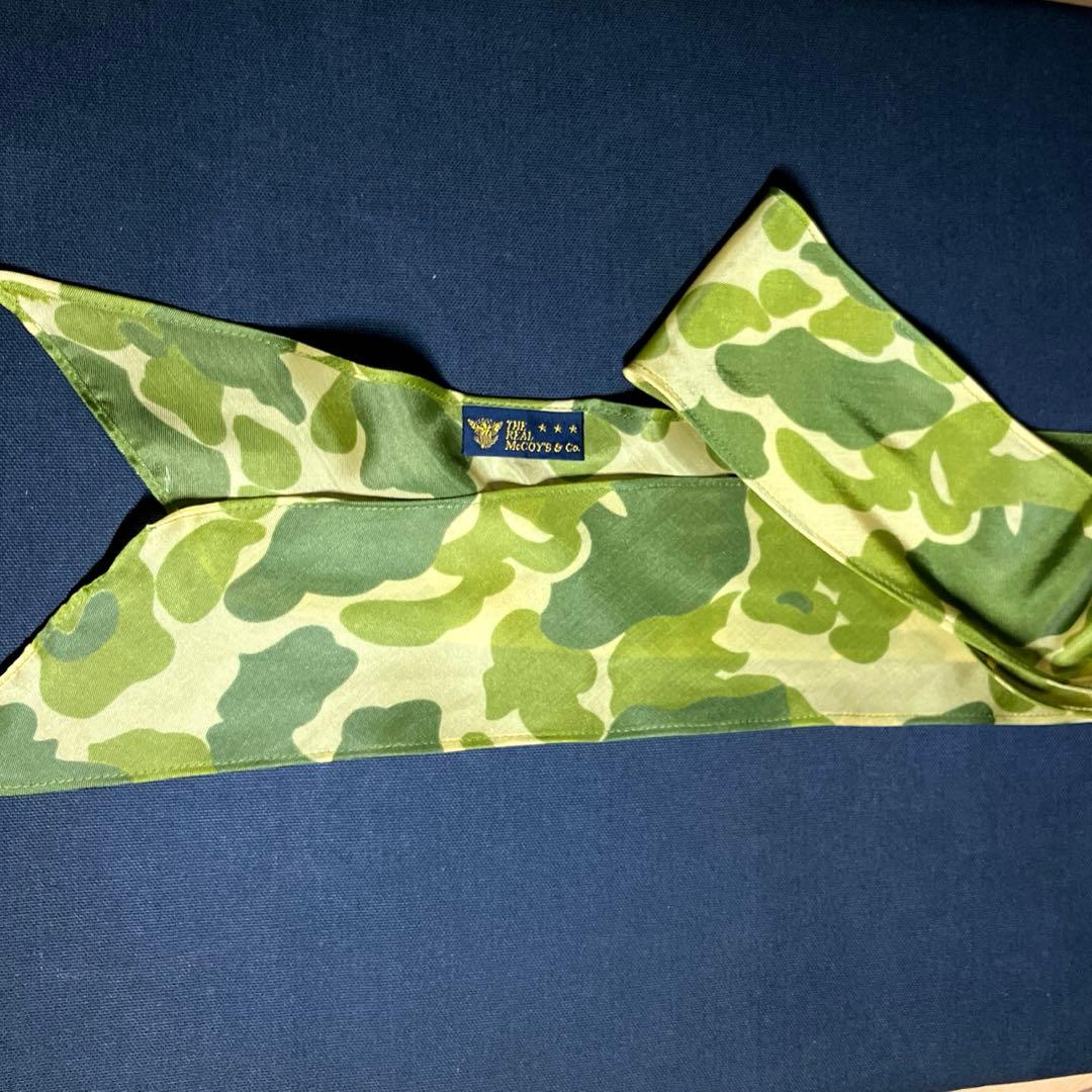 リアルマッコイズ WW II PARACHUTE SCARF スカーフ　新品
