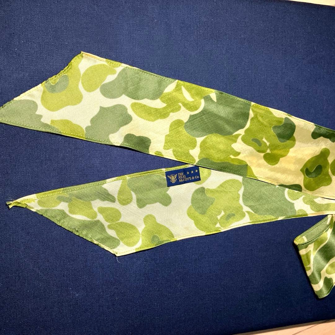 リアルマッコイズ WW II PARACHUTE SCARF スカーフ　新品