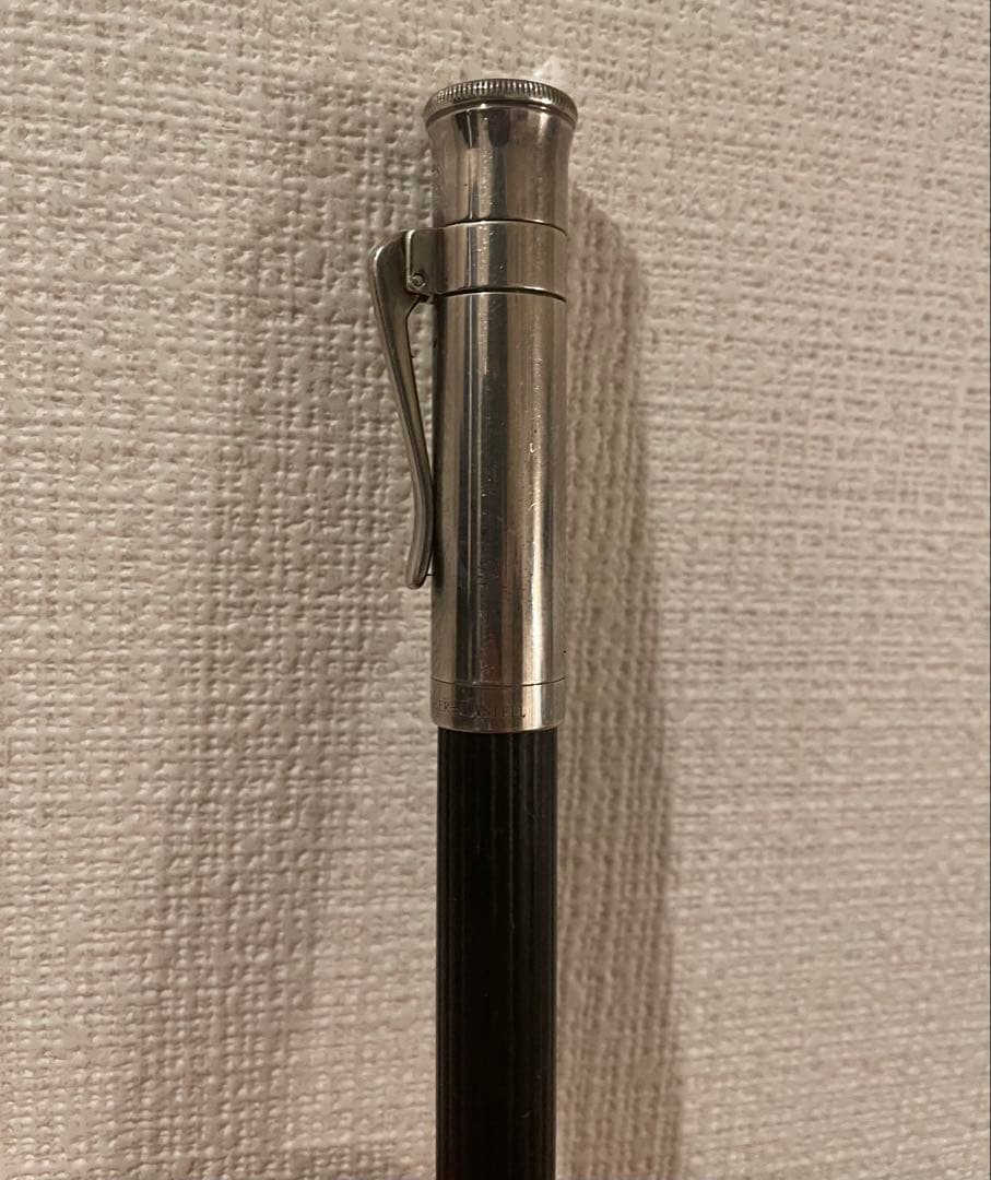 ファーバーカステル 万年筆 クラシック 伯爵 グラナディラ シルバーコート M