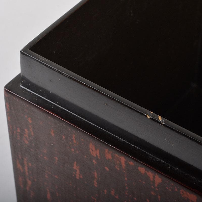 茶道具　利休茶箱　茶碗　平安春峰作　振出など　八点　一式　仕覆付　V　R7509