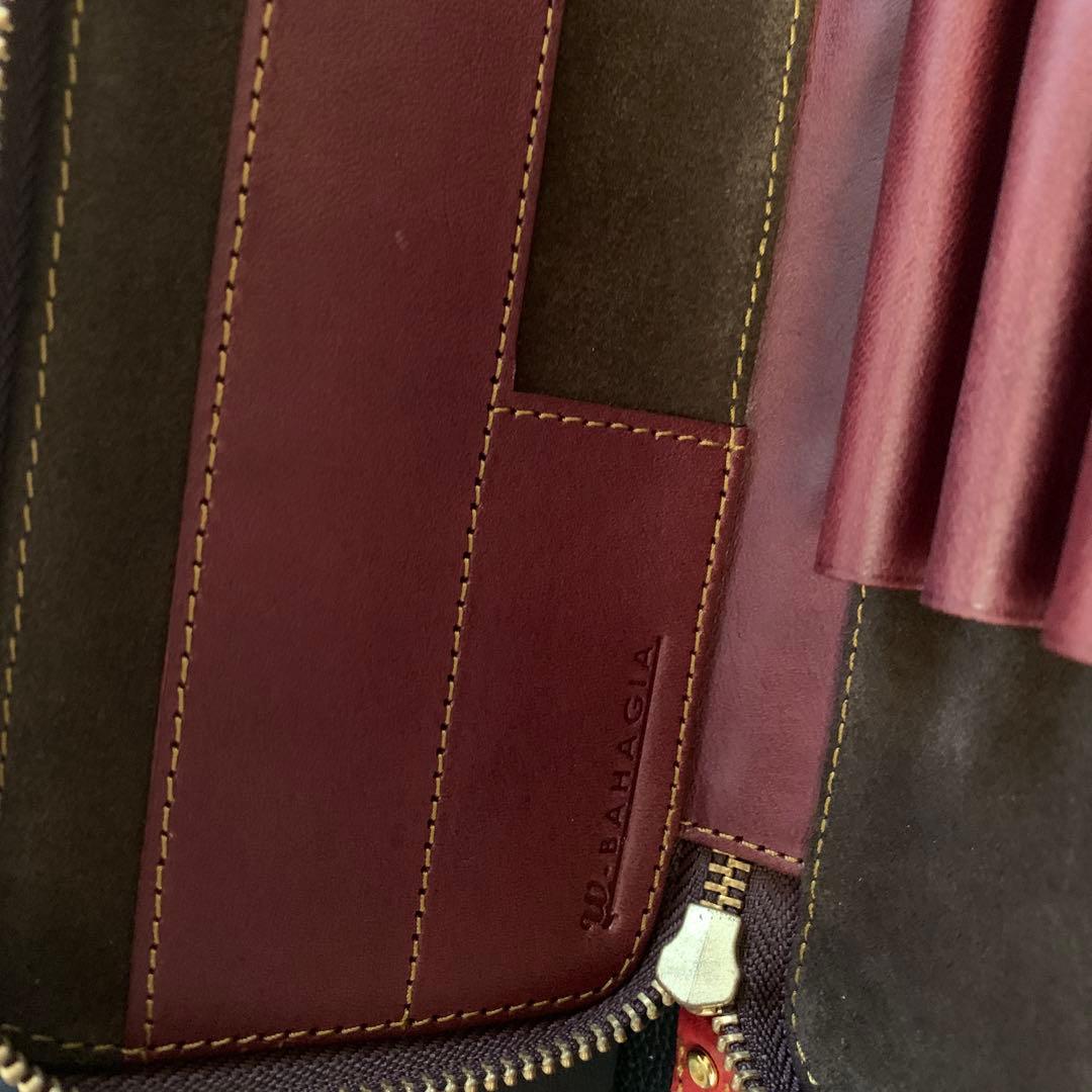 【新品・未使用】バハギア ペンケース ラウンドジップ型 プエブロ ハバネロ