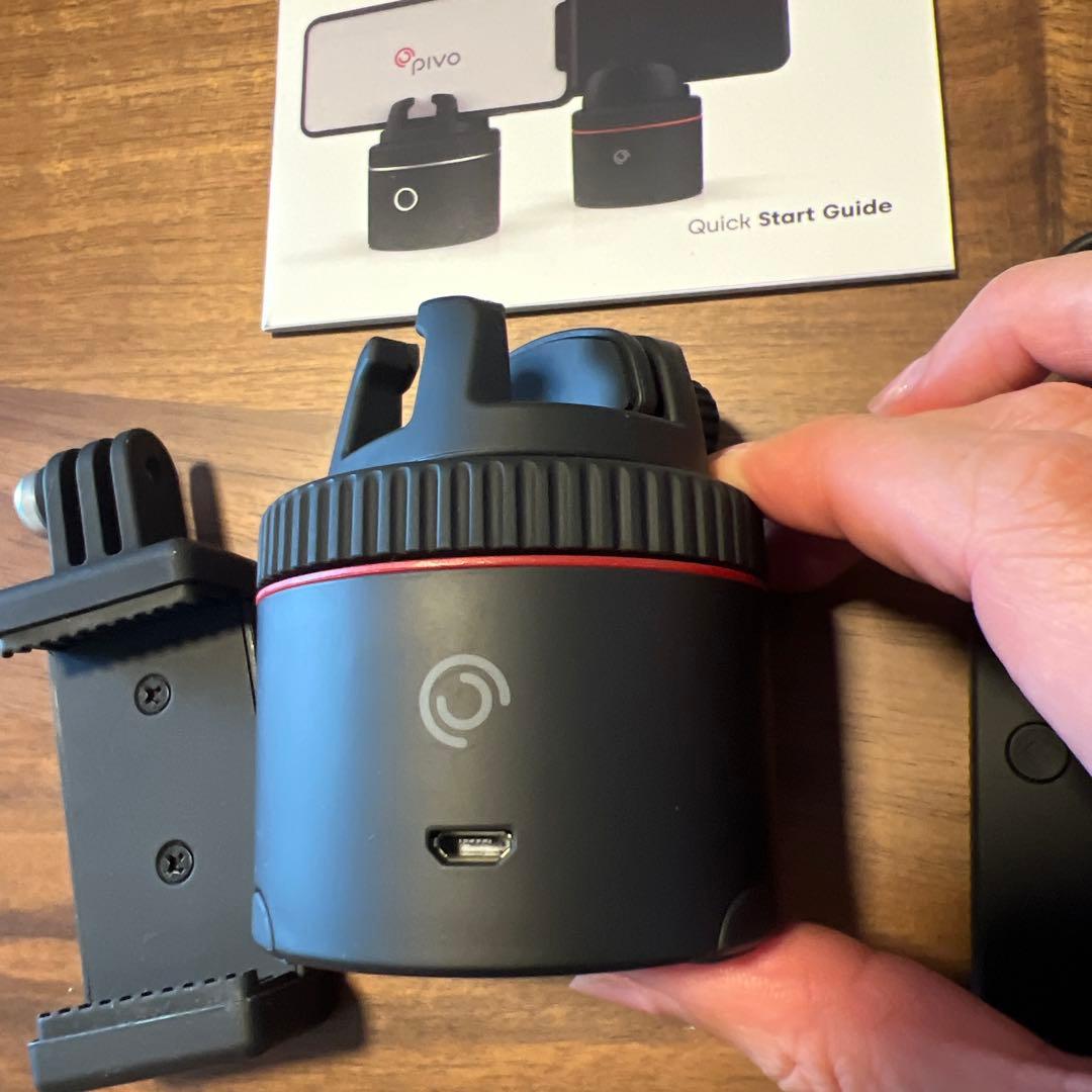 Pivo Action Mount 自動追尾・360度撮影スマホ撮影ハンズフリー