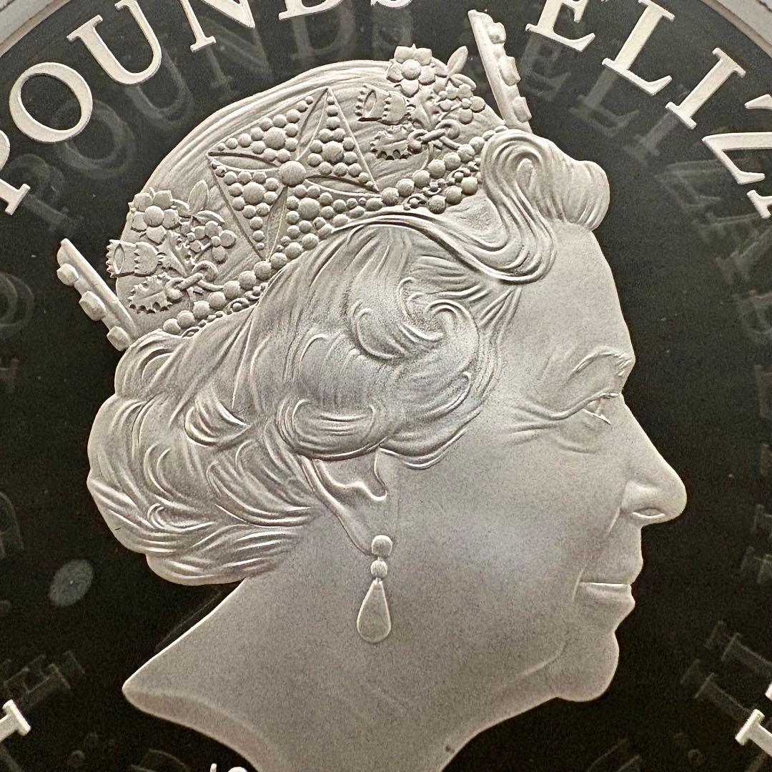 2015 イギリス ブリタニア 10ポンド 5オンス 銀貨