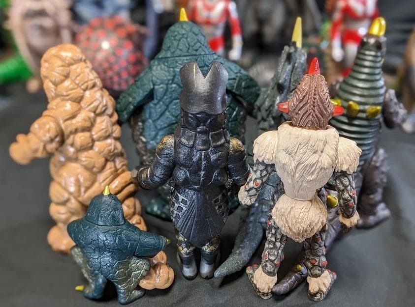 帰ってきたウルトラマン＆登場怪獣・宇宙人（バンダイ）ソフビ21体セット＋２