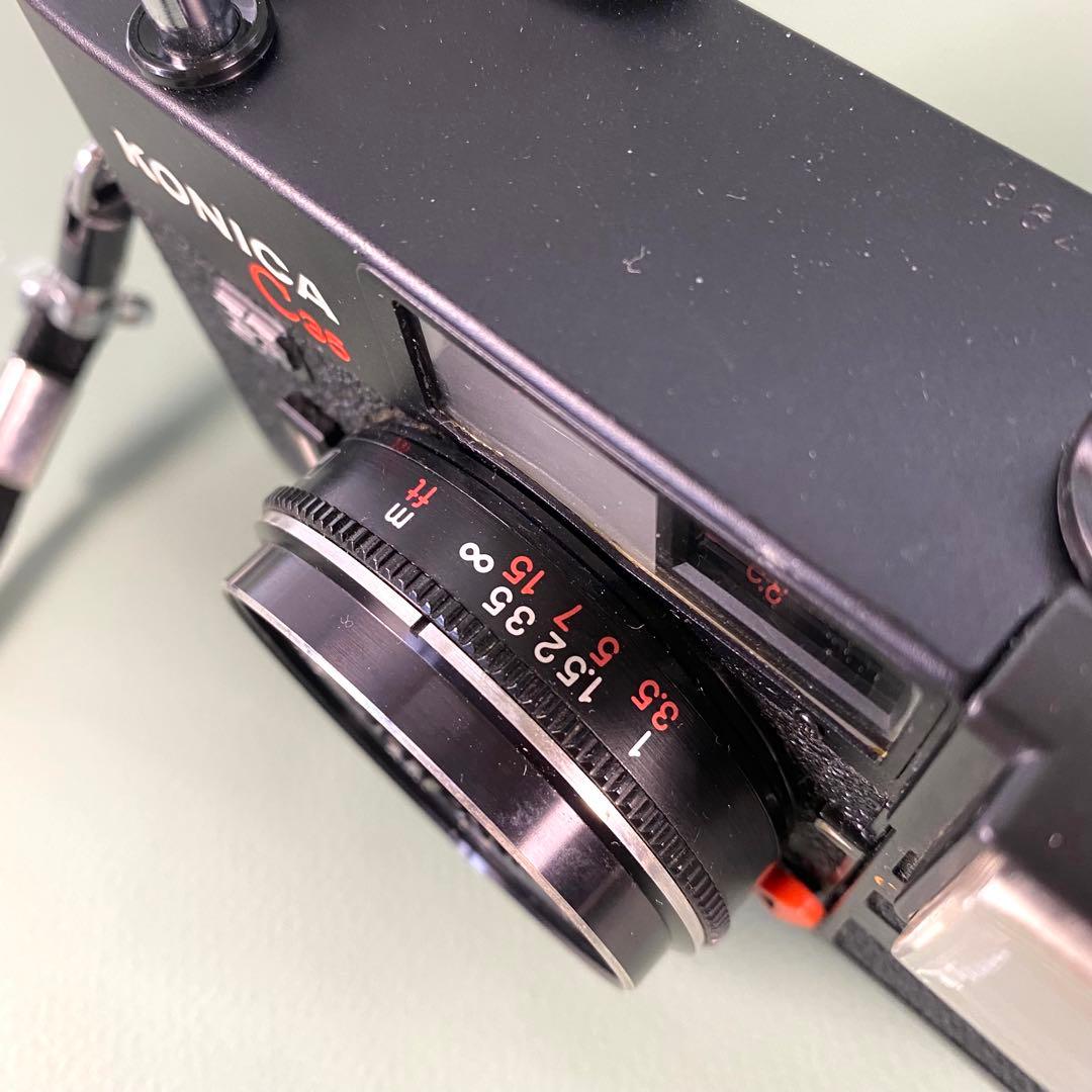 【作動保証1ヶ月】　整備済、完動品/ コニカ Konica C35 EF