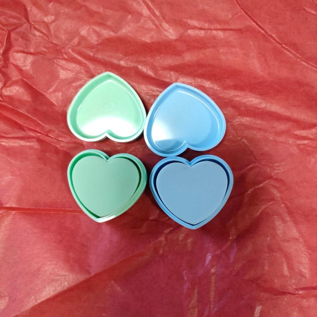 ヤ*ヨ様 ■ 昭和レトロ Belle fille ハート型ケース消しゴムセット