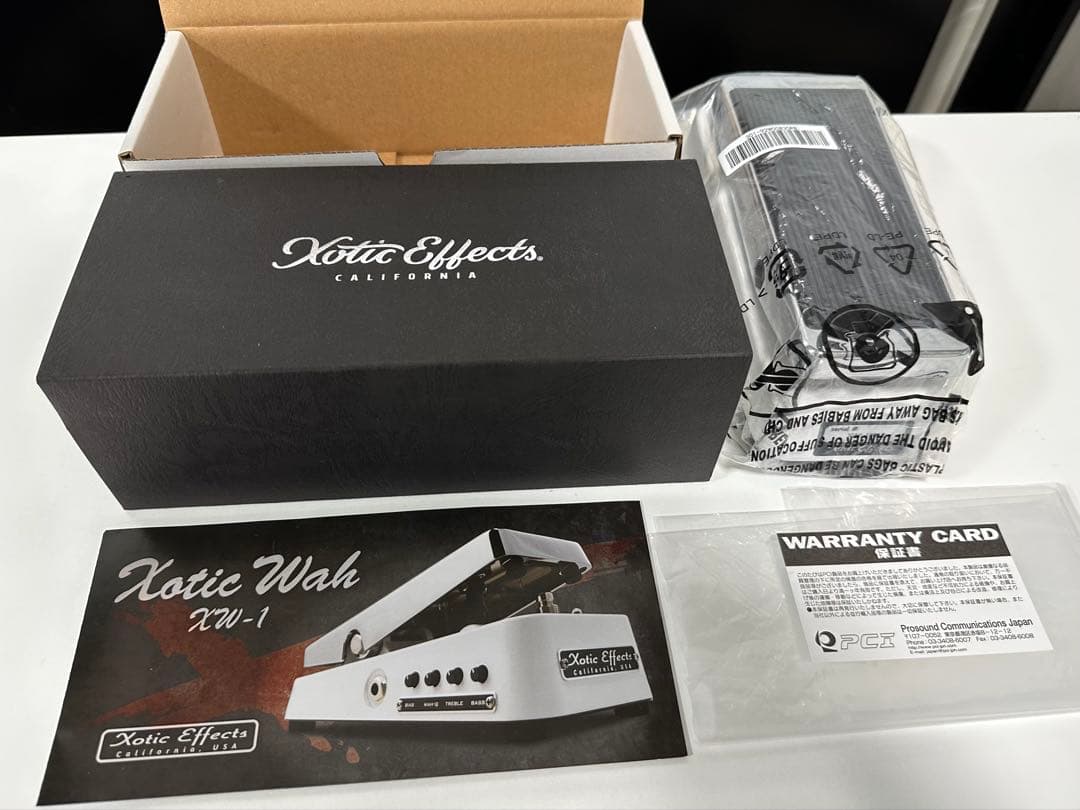Xotic XW-1 Wah ワウペダル 【国内正規品】美品