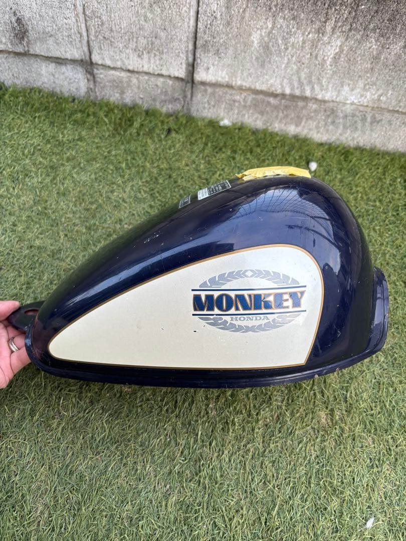 HONDA MONKEY タンク ネイビー/クリーム　ホンダ　モンキー　純正