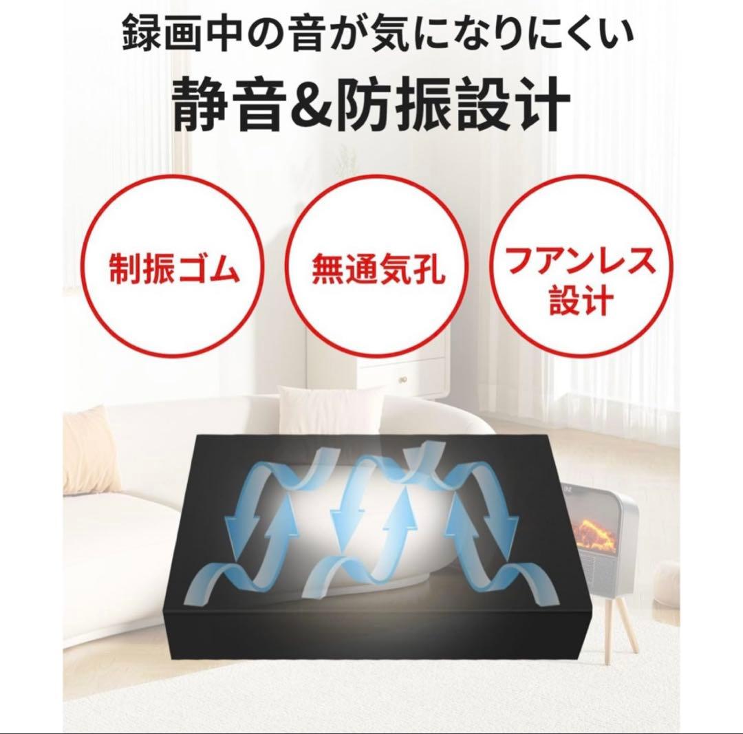 4K録画対応 ブラック外付けHDD 3tb