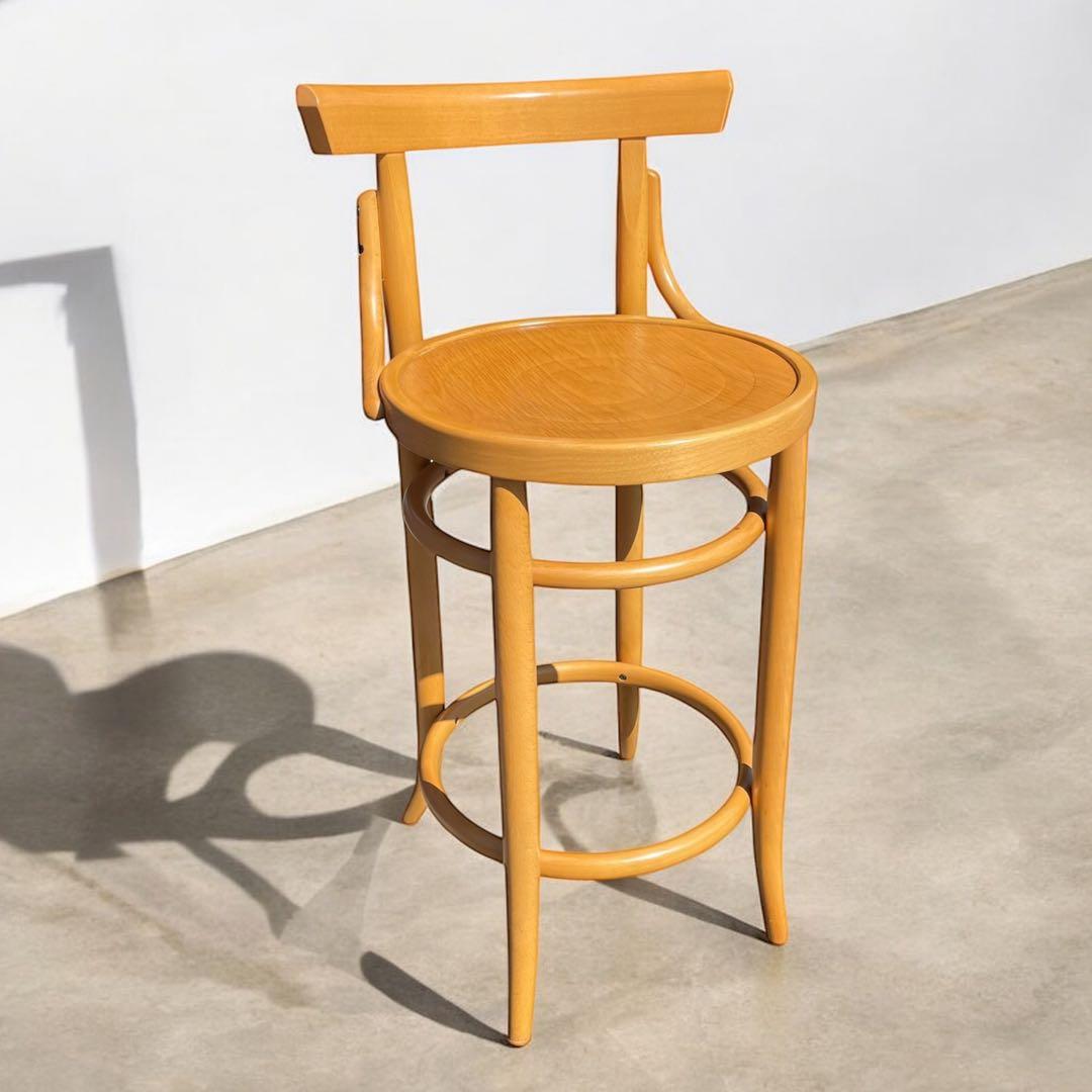 アッキー　HR533 秋田木工　ベントウッド　曲木　ハイスツール