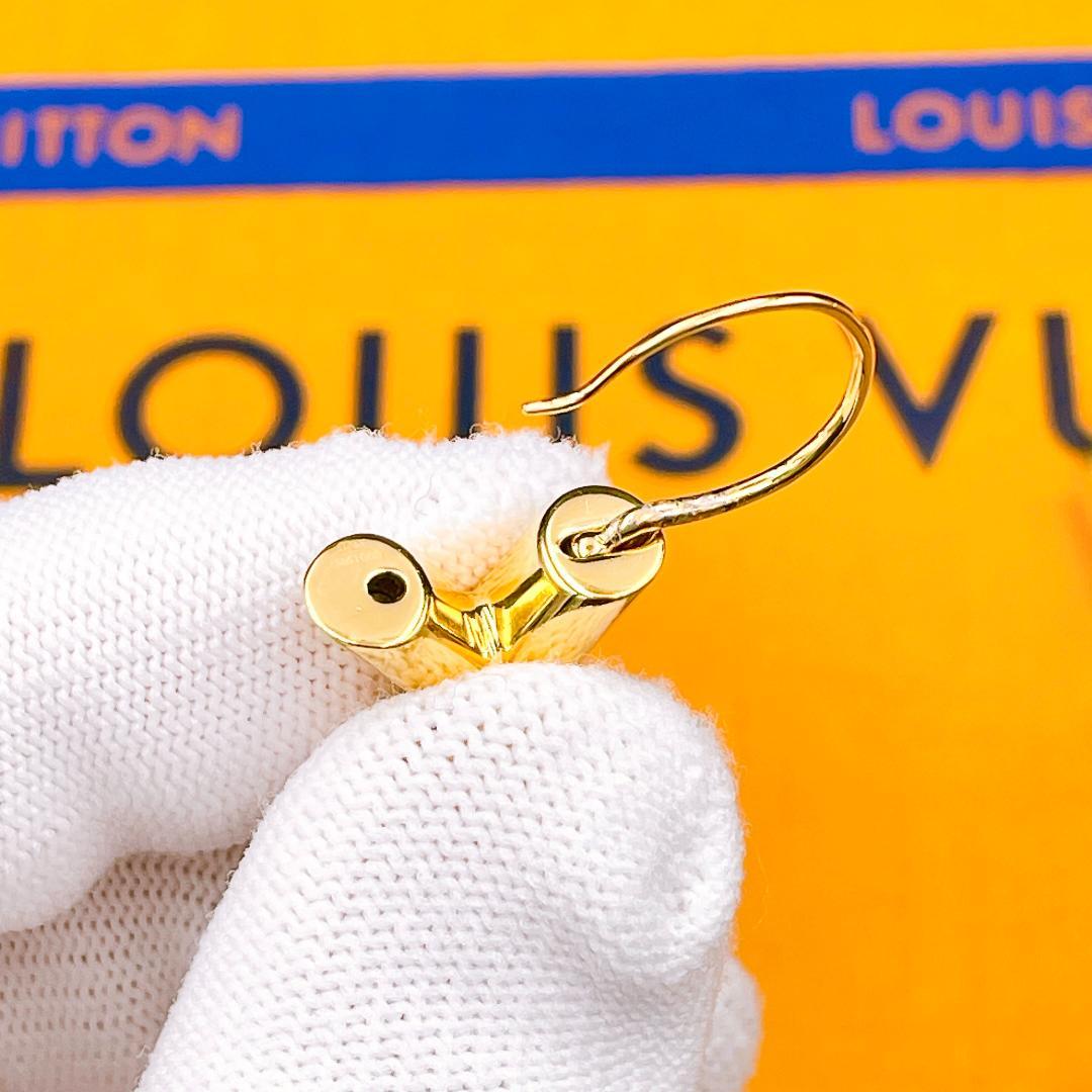 ◇ルイヴィトン◇エセンシャル フープピアス M61088 LE0115 ゴールド