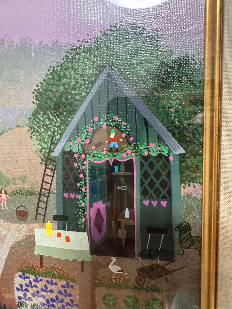 アンビエール　油絵　1点もの