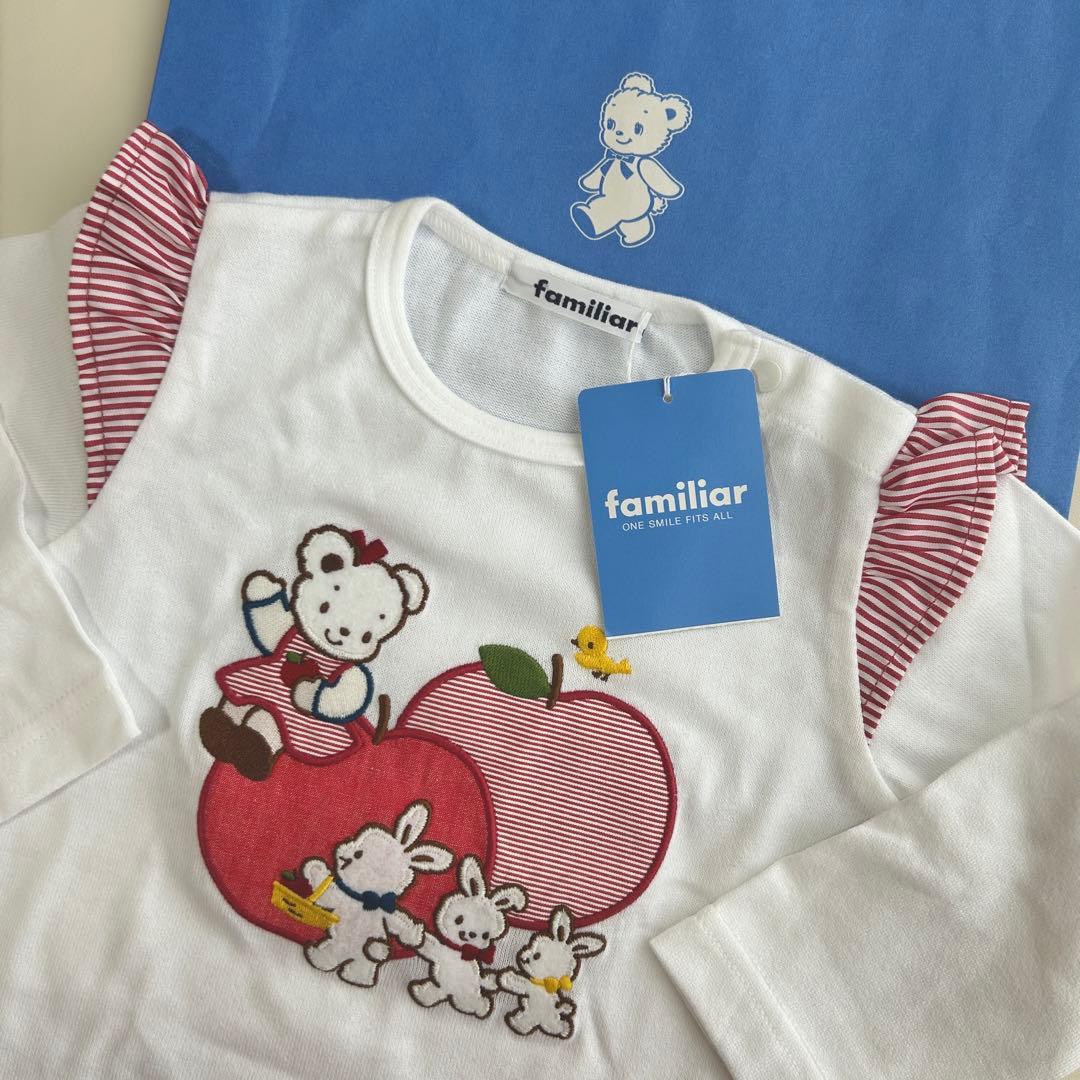 新品未使用✳︎ ファミリア ロンT Fami＆Lia 80cm 347223