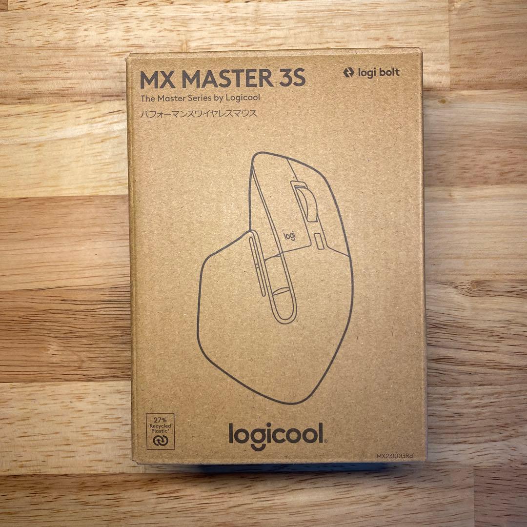 【超美品】logicool MX MASTER 3S ワイヤレスマウス早い者勝ち