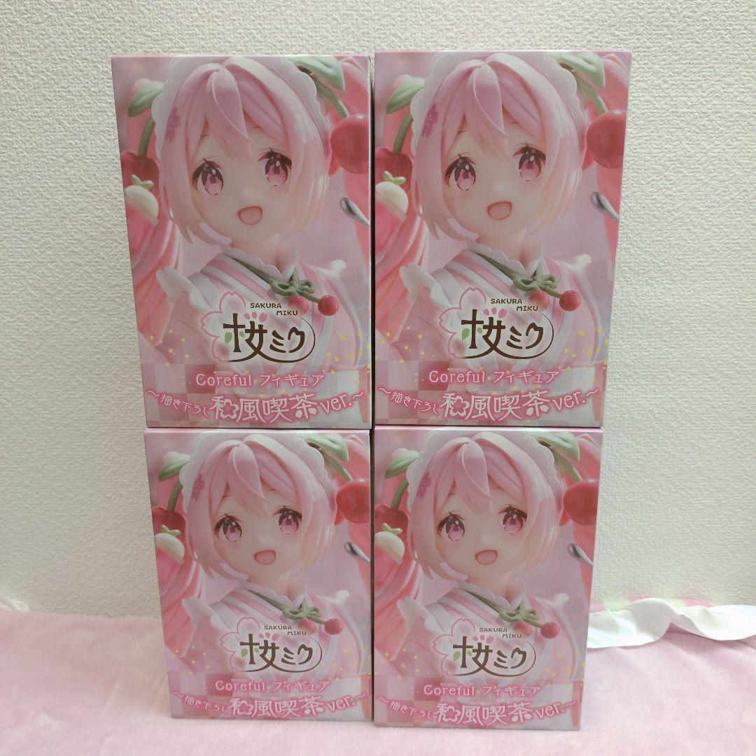 初音ミクTAITO 桜ミクCoreful ～描き下ろし和風喫茶ver.～　4個