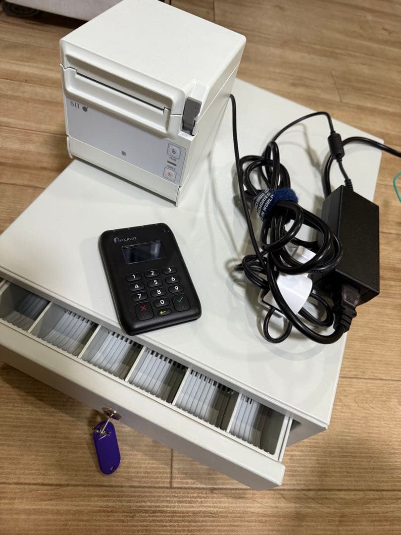 Air レジ（2セットあり、1セットの価格） エアレジ用ドロア、プリンター等