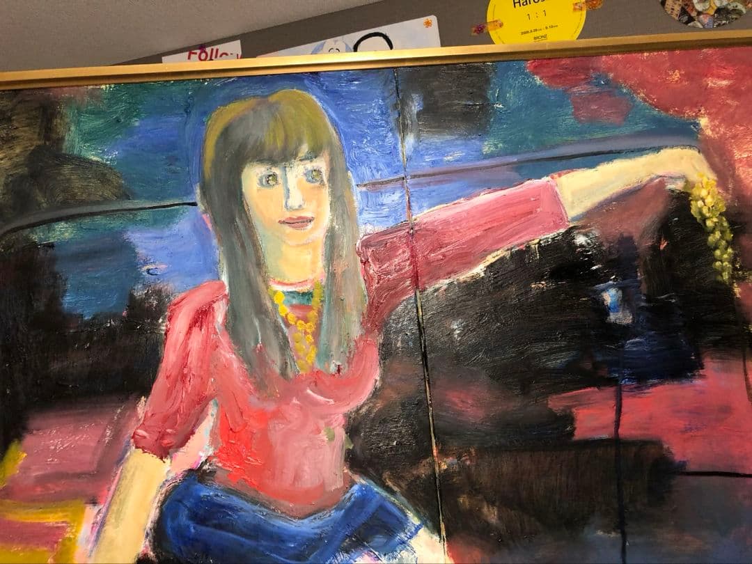 田中拓馬　油絵　原画