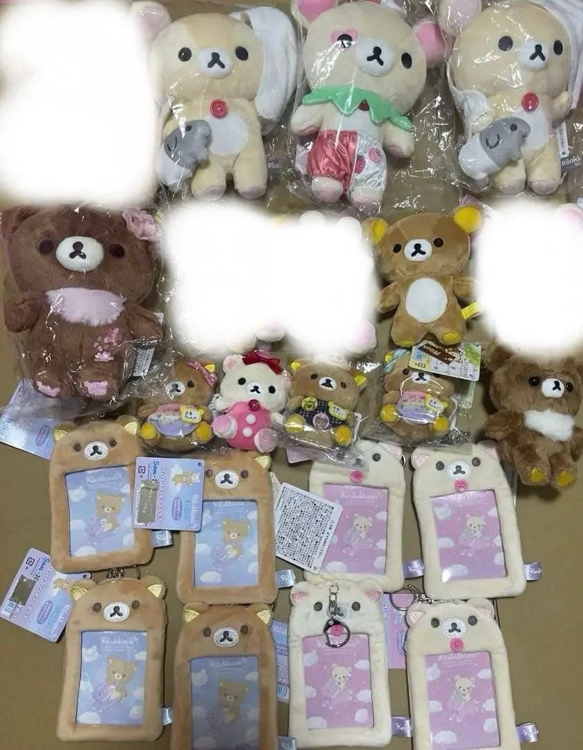 リラックマストア さくら 桜 ぬいぐるみ チャイロイゴクマ まとめ売り