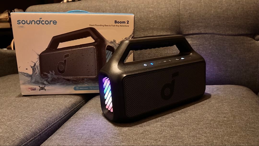 soundcore Boom 2 ワイヤレススピーカー