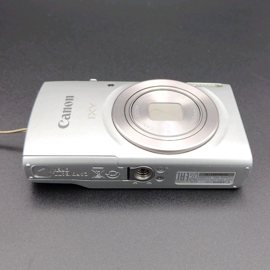 Canon IXY200 シルバー デジタルカメラ　バッテリー　充電器付き　良品
