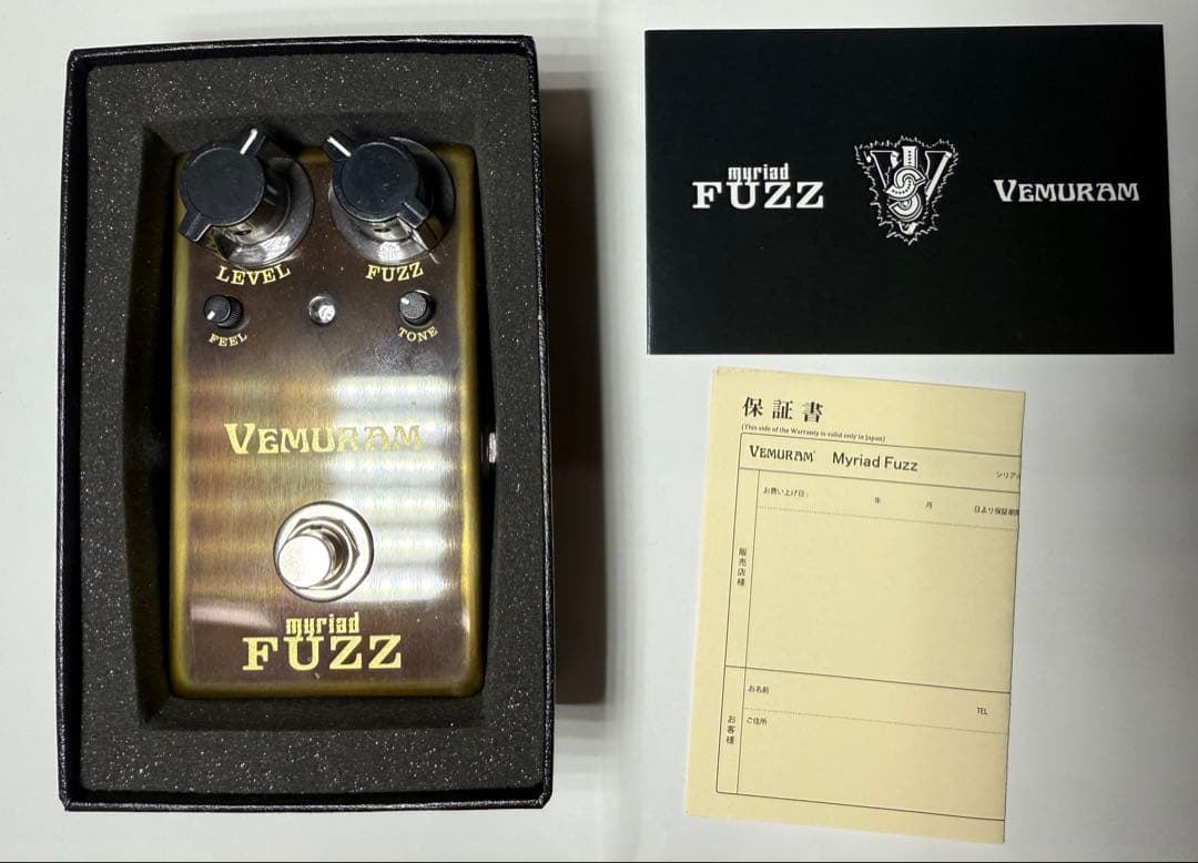 VEMURAM Myriad Fuzz ギターエフェクター