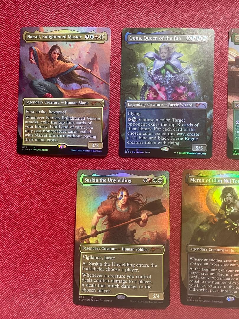 MTG secret lair Women's Day 2020 全5種