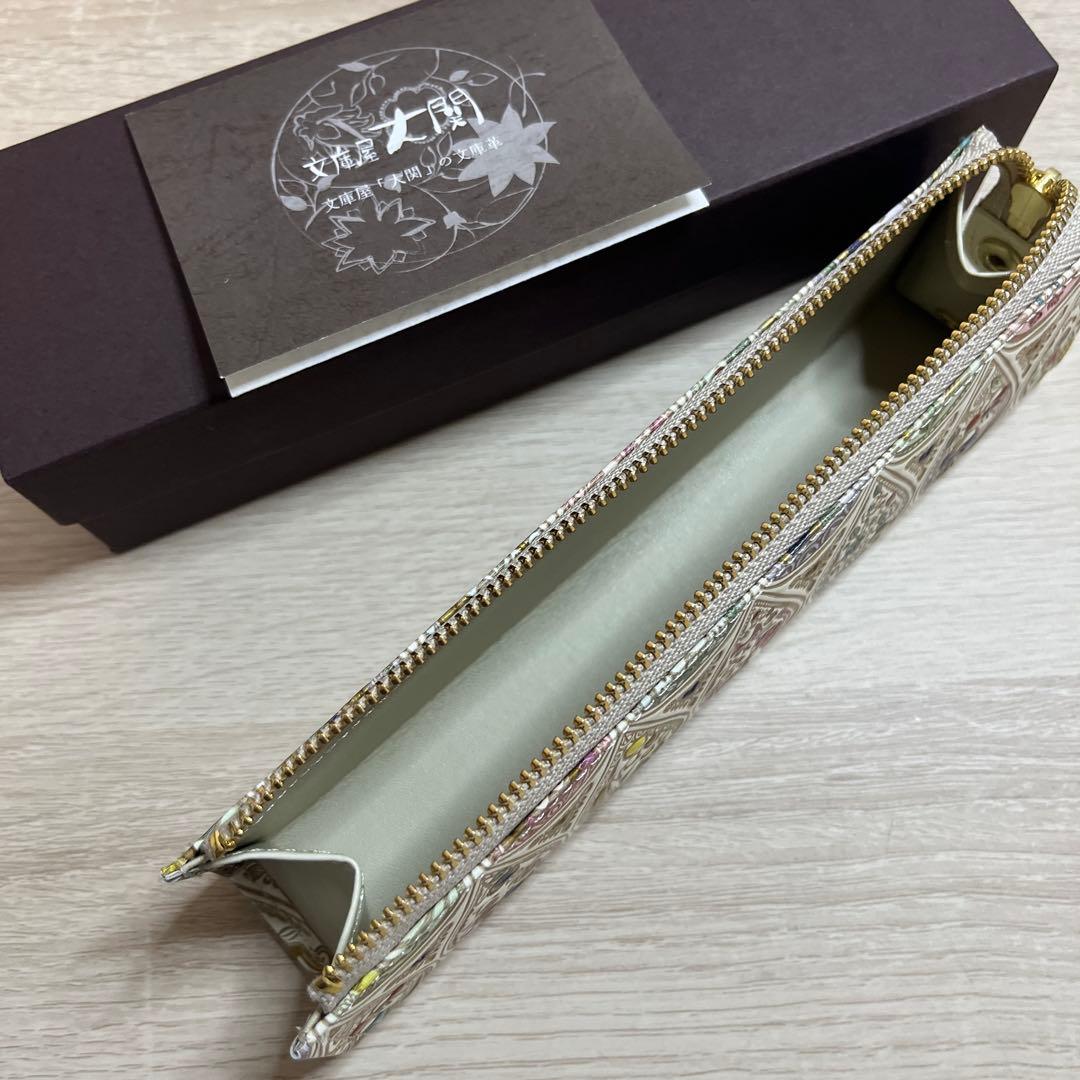 花と猫＜ミックス＞ 三角マチのペンケース