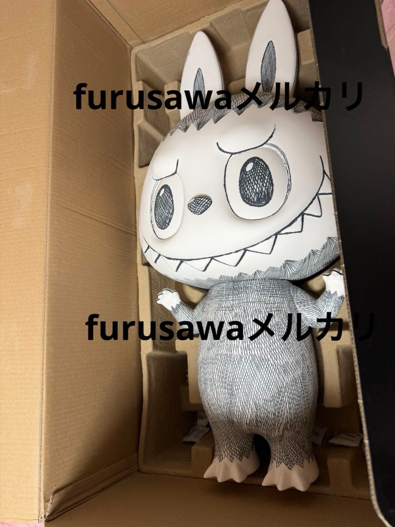 the monster sketch labubu 1000% フィギュア