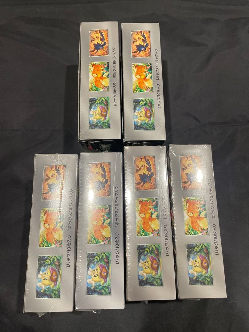 ポケカ　シャイニートレジャーex シュリンク付き４box シュリンクなし2box