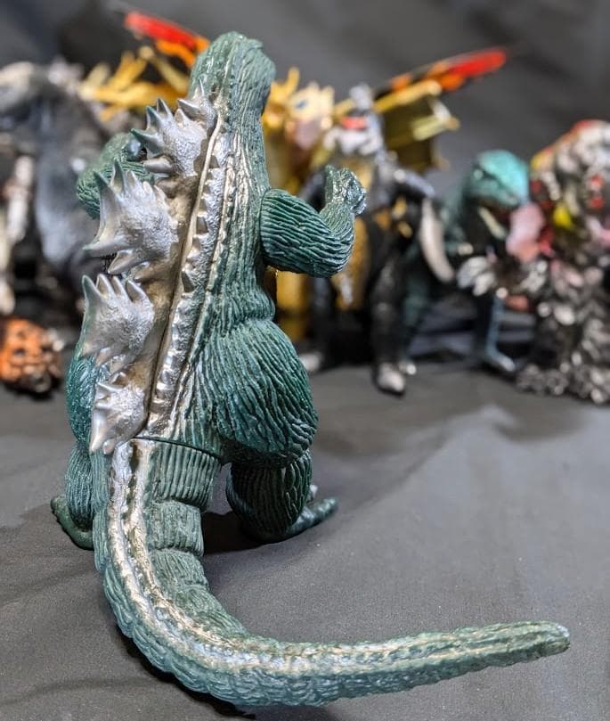 昭和ゴジラ 東宝チャンピオンまつり（バンダイ）ソフビフィギュア 17体セット