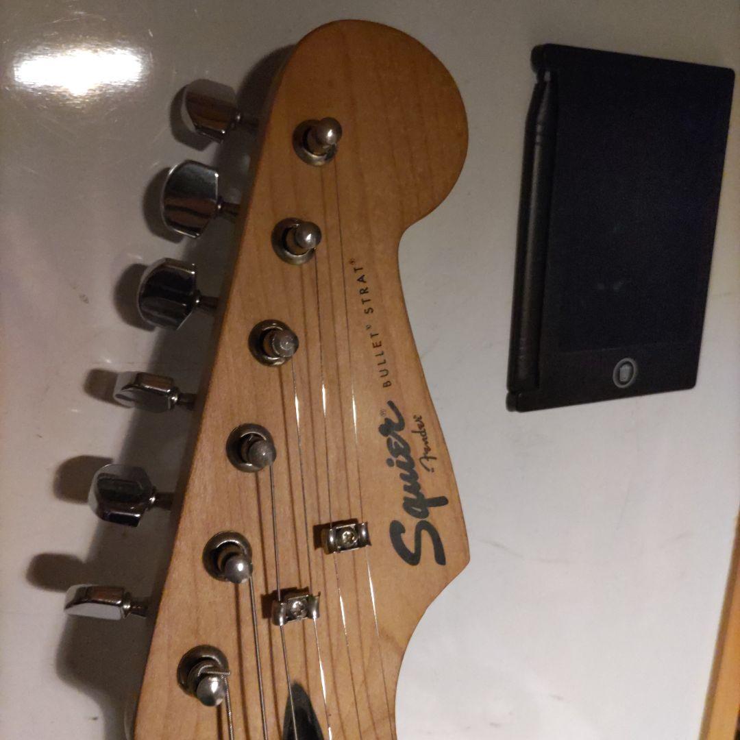 エレキギター　Squier　Fenderギグバッグ付