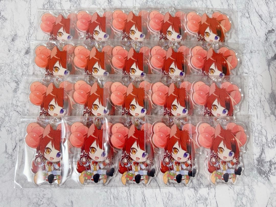 すとぷり 7周年 アクキー アクリルキーホルダー 莉犬 20個セット