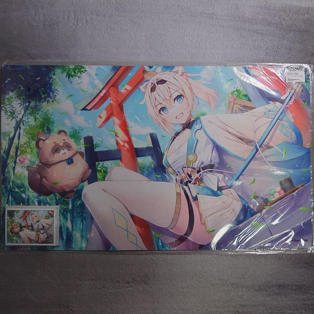 α2 ホロライブ ぽこべぇ&鳥居&通常衣装 風真いろは スリーブ&プレイマット