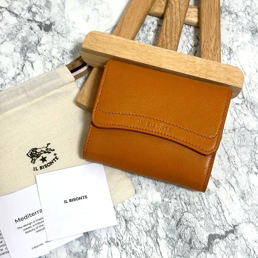 IL BISONTE イルビゾン　 二つ折り財布 ケース　カードケース