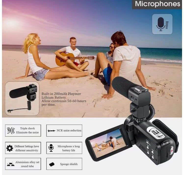 ORDRO Z20 フルHDビデオカメラ1080P 30FPS