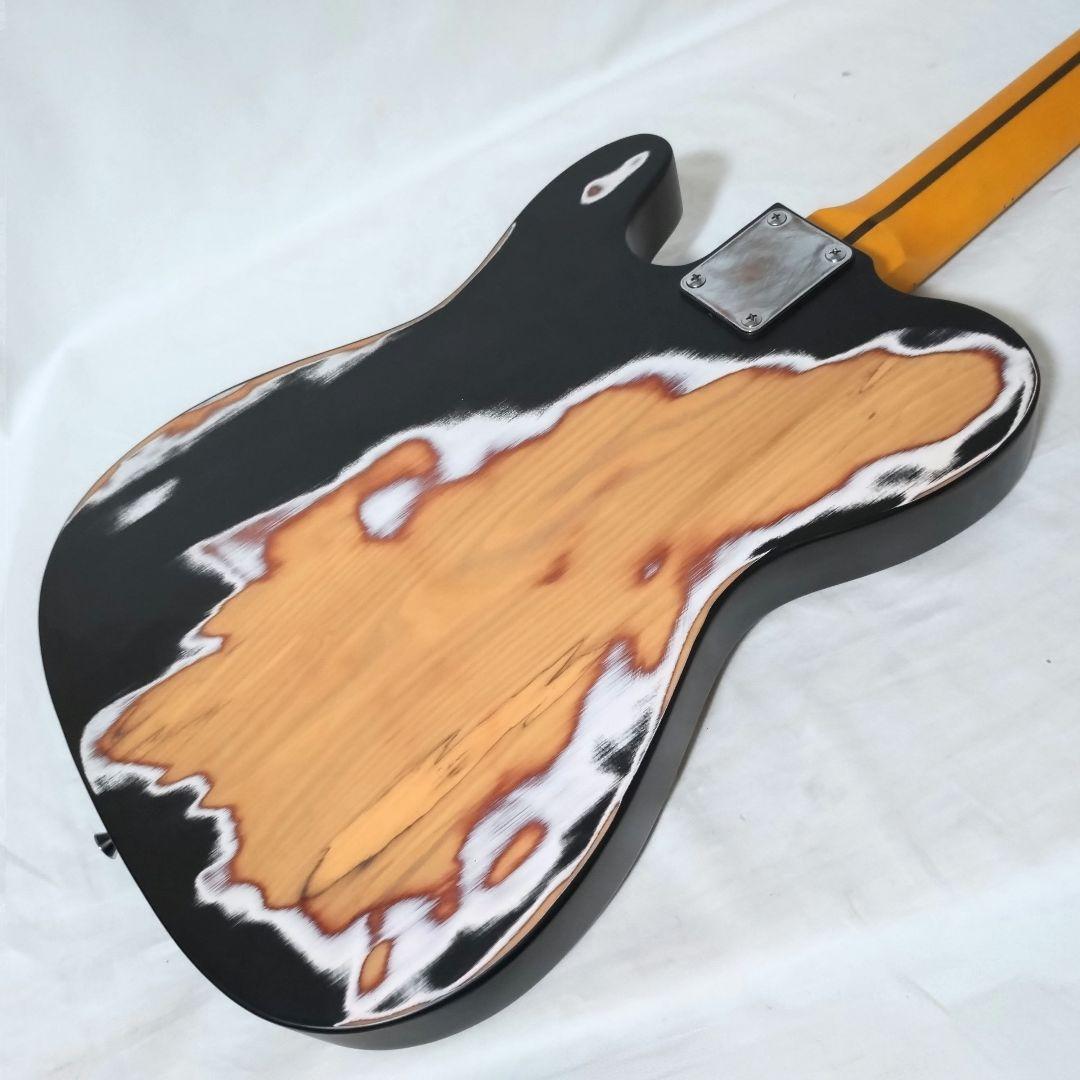 ノーブランド　テレキャスターベース　カスタム仕様　ハードレリック　リバースヘッド