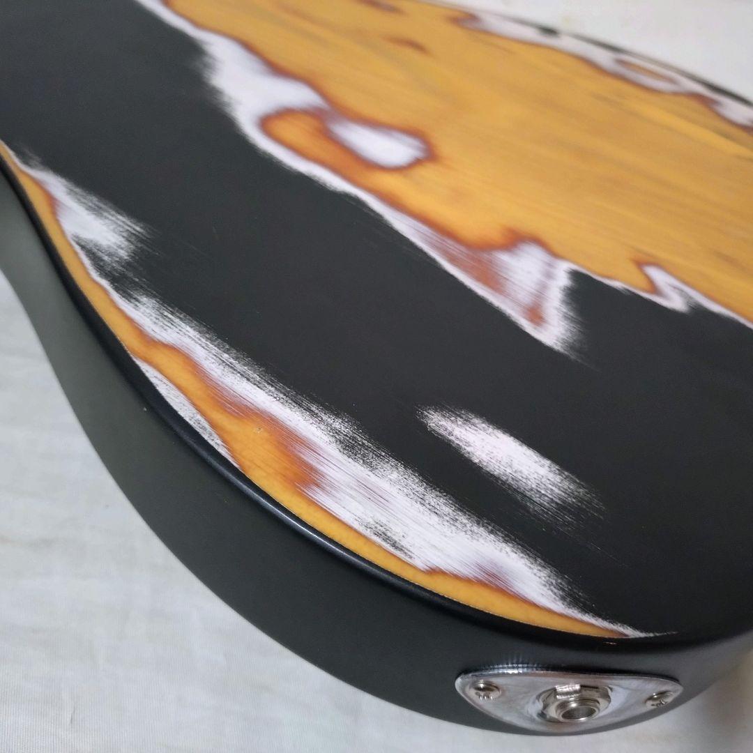 ノーブランド　テレキャスターベース　カスタム仕様　ハードレリック　リバースヘッド