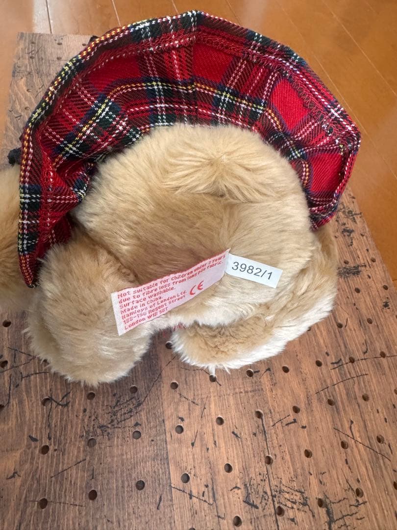 ハロッズ テディベア スコットランド バグパイプ くま ぬいぐるみHarrods